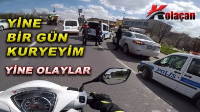Yine bir gün Kuryeyim | Ankara da Sıradan bir gün | Kolaçan moto kurye günlüğü 2